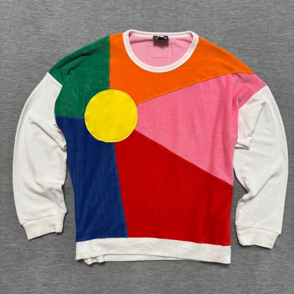 Vilebrequin x JCC Jean-Charles de Castelbajac Terry Top Light Sweater Shirt L - Picture 3 of 12